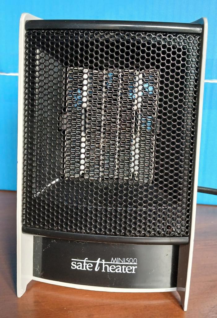 Safe Heater Mini 500 - Elektrische Kachel, Caravans en Kamperen, Kampeeraccessoires, Gebruikt, Ophalen of Verzenden