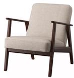 Ikea Ekenaset Fauteuil - Zo goed als nieuw!, Huis en Inrichting, Fauteuils, Ophalen, Zo goed als nieuw, Hout, 75 tot 100 cm