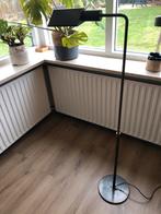 Vintage Koperen Messing Vloerlamp leeslamp, Ophalen, Gebruikt, Metaal, 100 tot 150 cm