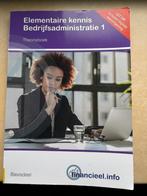 Elementaire Kennis Bedrijfsadministratie 1- theorieboek, Ophalen of Verzenden, Alpha, Zo goed als nieuw, Niet van toepassing
