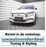 Maxton Design Spoiler Lip Splitter Voor Ford Mustang Mach E, Auto diversen, Tuning en Styling, Verzenden