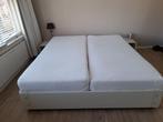 Bed Auping Auronde, Huis en Inrichting, Slaapkamer | Bedden, Ophalen, Wit, Tweepersoons, 180 cm