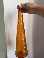 Amberkleurig Empoli Karaf fles, Antiek en Kunst, Ophalen of Verzenden