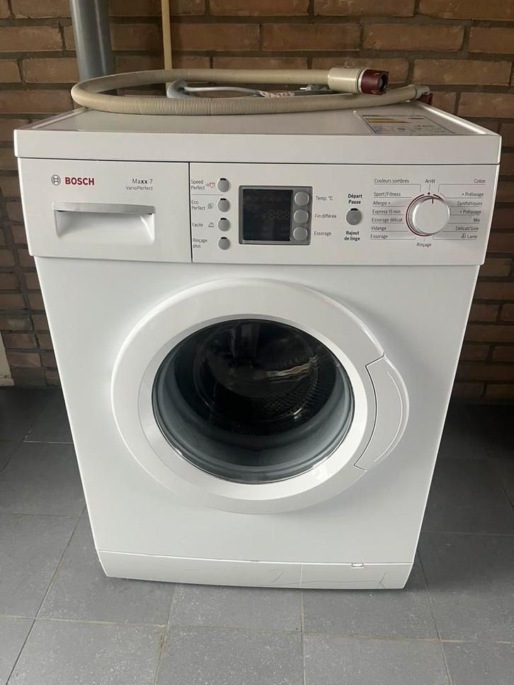 Bosch Wasmachine - VarioPerfect A+++ - Direct Ophaalbaar, Witgoed en Apparatuur, Wasmachines, Gebruikt, 6 tot 8 kg, 85 tot 90 cm