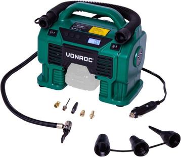 VONROC Accucompressor  20V – 20V accu Max. werkdruk 11bar beschikbaar voor biedingen