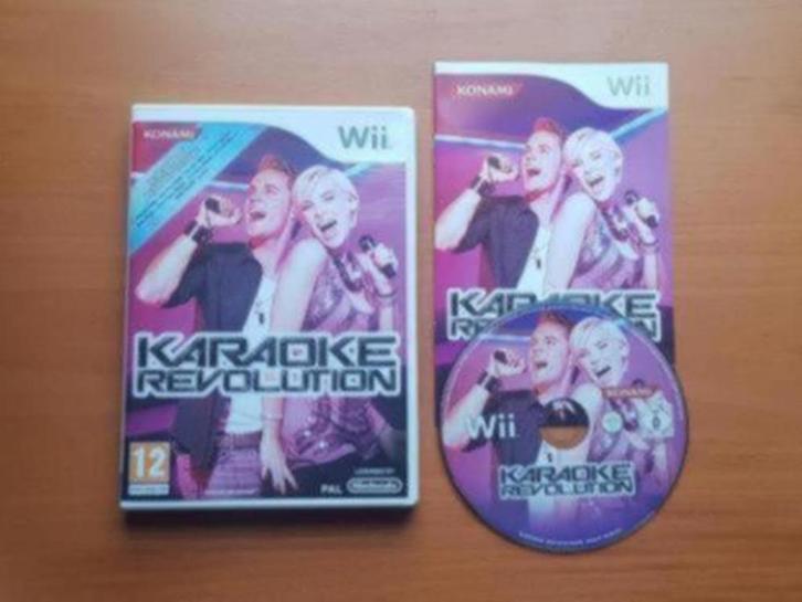 OPRUİMEN | Wii | Karaoke Revolution, Spelcomputers en Games, Games | Nintendo Wii, Gebruikt, Muziek, 1 speler, Vanaf 12 jaar, Ophalen of Verzenden