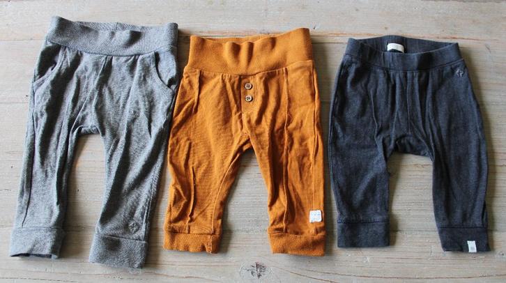 3 broekjes van Noppies 62, Kinderen en Baby's, Babykleding | Maat 62, Gebruikt, Jongetje, Broekje, Ophalen of Verzenden