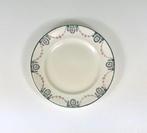 Longwy Lorraine ontbijtbordje ca. 1900, Ophalen of Verzenden