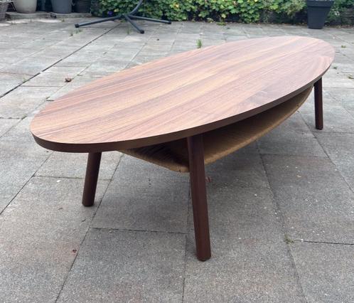 IKEA Stockholm salontafel, Huis en Inrichting, Tafels | Salontafels, Gebruikt, Minder dan 50 cm, 150 tot 200 cm, Ovaal, Ophalen