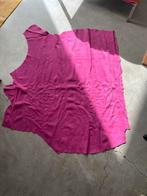 Prachtig roze suède - lap 120 x 100, Hobby en Vrije tijd, Stoffen en Lappen, 120 cm of meer, Leer of Kunstleer, Nieuw, Ophalen of Verzenden