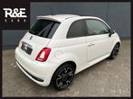 Fiat 500 1.0 Hybrid SPORT NAVI PANO LEER CLIMAT CTR NIEUWSTA, Voorwielaandrijving, USB, Gebruikt, 4 stoelen
