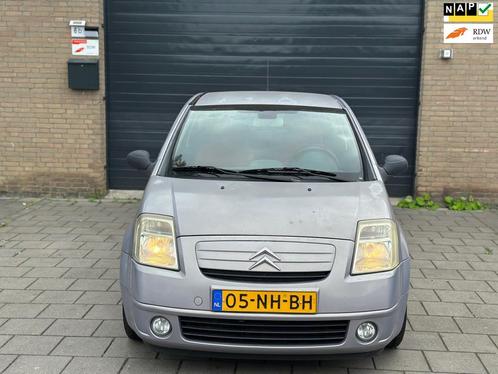 Citroen C2 1.4i Ligne Ambiance Automaat Airco cruise LEES AD, Auto's, Citroën, Bedrijf, Te koop, C2, ABS, Airbags, Airconditioning