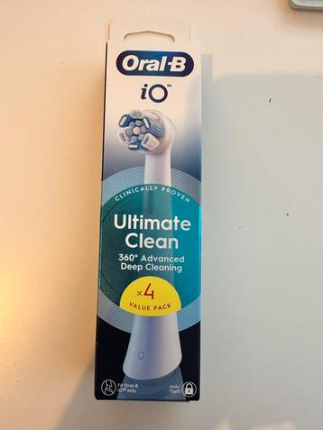 Oral B iO Ultimate Clean Opzetborstels 4x value pack beschikbaar voor biedingen