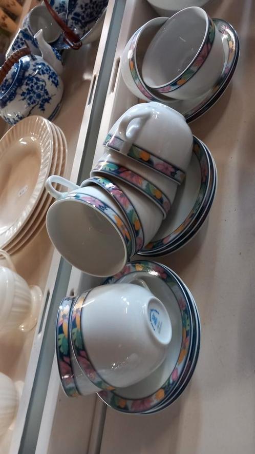 Royal Porcelain Kopjes en Schotels, Huis en Inrichting, Keuken | Servies, Gebruikt, Kop(pen) en/of Schotel(s), Overige stijlen