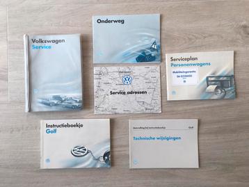 Instructieboekje Volkswagen VW Golf 3 1994 in boordmap beschikbaar voor biedingen