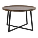 NIEUWSTAAT  Bijzettafel/Salontafel - 70cm, Huis en Inrichting, Tafels | Salontafels, Ophalen, 50 tot 100 cm, Rond, Nieuw