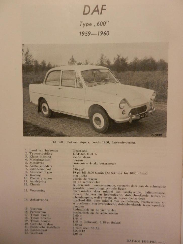 12 x DAF Olyslager Technische Handboeken 1959-1975., Auto diversen, Handleidingen en Instructieboekjes, Ophalen of Verzenden