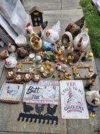 Kippenspullen, Tuin en Terras, Tuinbeelden, Ophalen, Gebruikt, Dierenbeeld
