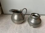 Tinnen kannetje en tinnen potje, Ophalen of Verzenden