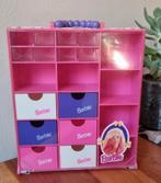 Vintage Barbie Tons Of Drawers Carrying Case 1993, Ophalen of Verzenden, Zo goed als nieuw, Barbie