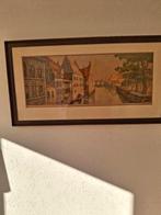 Ets ingekleurd, Antiek en Kunst, Ophalen of Verzenden