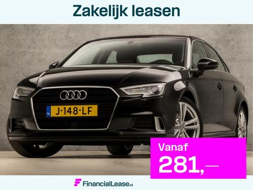 Audi A3 Limousine 1.0 TFSI Sport (GROOT NAVI, CLIMATE, STOEL, Auto's, Audi, Bedrijf, Lease, Financial lease, A3, ABS, Airbags