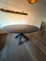 Ronde Eettafel Eiken - 140cm, Huis en Inrichting, Ophalen, Gebruikt, Vijf personen of meer, Modern