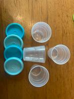 Mini Bekers Set van 4 met Deksel, Ophalen of Verzenden, Nieuw
