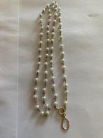 Prachtig 9 karaats gouden ketting met kleine pareltjes, Sieraden, Tassen en Uiterlijk, Antieke sieraden, Ophalen of Verzenden