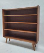 Vintage teak houten boekenkast kastje teakhout Zweeds kast, Ophalen, Met plank(en), Gebruikt, .