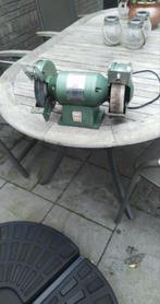 Ferm tafel slijpmachine, Ophalen, Zo goed als nieuw, Minder dan 700 watt, Werkbankslijpmachine