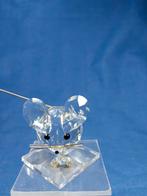 Swarovski muis / beeldje van fonkelend kristal., Ophalen of Verzenden, Zo goed als nieuw, Dier
