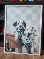 Dalmatiër pups, Rechthoekig Staand, Met lijst, Deurposter of groter, Ophalen of Verzenden