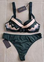 Marlies Dekkers voorgevormde bh en string 75B en L NIEUW, Marlies Dekkers, Ophalen of Verzenden, Groen, BH