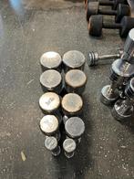 Chrome dumbbells dumbell set 1-5 kg gewichten, Ophalen, Dumbbell, Gebruikt, 1-5 kg