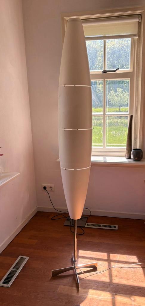Vintage design Foscarini Havana vloerlamp, Huis en Inrichting, Lampen | Vloerlampen, Gebruikt, 100 tot 150 cm, Kunststof, Metaal