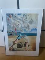 Schilderij Salvador Dali met zware lijst, Antiek en Kunst, Ophalen of Verzenden