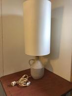 West  germany grijze aardewerken lamp voet vintage, Ophalen of Verzenden, Zo goed als nieuw, Minder dan 50 cm