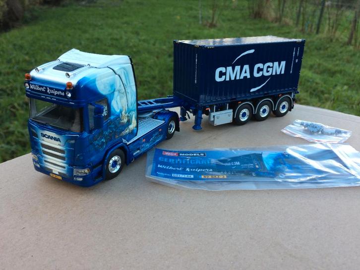 WSI Scania 3 Transport Vooruit en nog 23 meer voor incl verz, Hobby en Vrije tijd, Modelauto's | 1:50, Zo goed als nieuw, Bus of Vrachtwagen