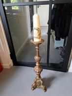 kandelaar grote bronzen koperen kandelaar 62 hoog 6 kG, Ophalen, Koper of Brons