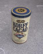 Korff Cacao blik, Verzamelen, Ophalen of Verzenden, Zo goed als nieuw, Overige, Overige merken