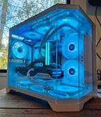 Bijna nieuw witte game pc waterkoeling i7 14700k RTX 4070 ti, 32 GB, Virtual Reality, Gaming PC, Ophalen of Verzenden