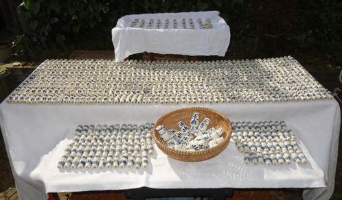 557 x Delfts Blauwe handgrepen / klosjes in 3 afmetingen., Hobby en Vrije tijd, Knutselen, Gebruikt, Overige typen, Ophalen of Verzenden
