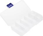 10 Compartment Plastic Organizer Box with Blue Buckle Lock, Jubinganga Supply, PO Box 69307, 1060CJ, Amsterdam, Verzenden, Support@jubinganga.com