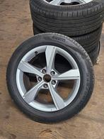 Audi A4 Velgen Zomerset 17 inch, Auto-onderdelen, Banden en Velgen, Ophalen, Gebruikt, Banden en Velgen, 17 inch