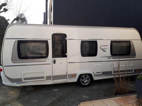 FENDT OPAL 515 SG CARAVAN., Caravans en Kamperen, Caravans, Particulier, tot en met 4, Rondzit, Fendt, 2 aparte bedden, Fietsenrek