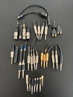 Audio Pluggen en Connectors - Diverse Types, Verzenden, Gebruikt, Minder dan 2 meter, Overige kabels
