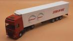 DAF 95 XF trailer Fruehauf / Lion Car / 1:50, Hobby en Vrije tijd, Modelauto's | 1:50, Verzenden, Gebruikt, Bus of Vrachtwagen