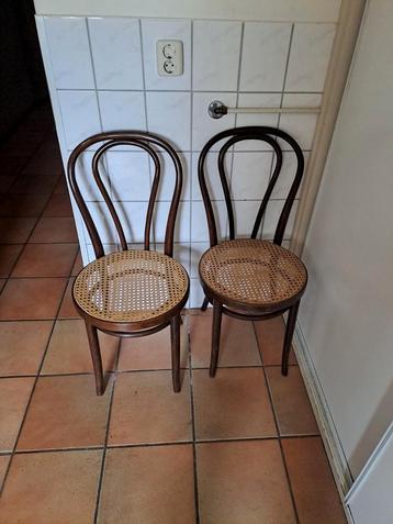 Thonet Bistro Stoelen - 2 Stuks beschikbaar voor biedingen