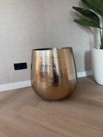Goudkleurige Bloempot - 40x52cm, Tuin en Terras, Bloembakken en Plantenbakken, Ophalen, Minder dan 60 cm, Rond, Zo goed als nieuw